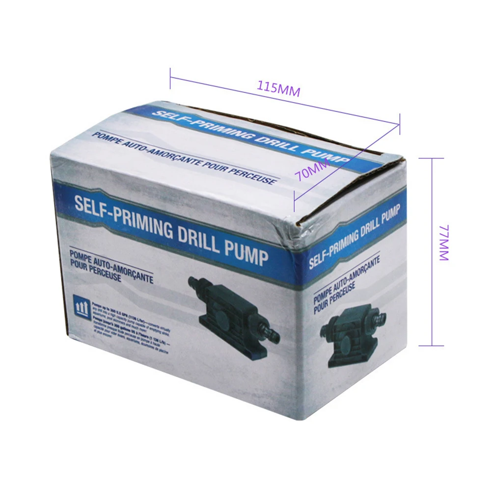 Самовсасывающий сверлильный насос микронасос электродрель привод большой