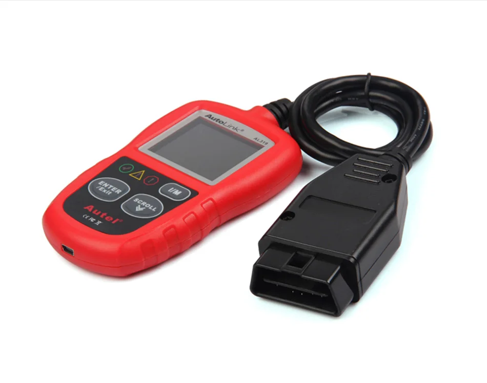 Autel Автоссылка AL319 OBD2 считыватель кодов DIY Автомобильный сканер OBD автоматический диагностический инструмент Automotriz считывание и стирание кода pk AD310 ELM327