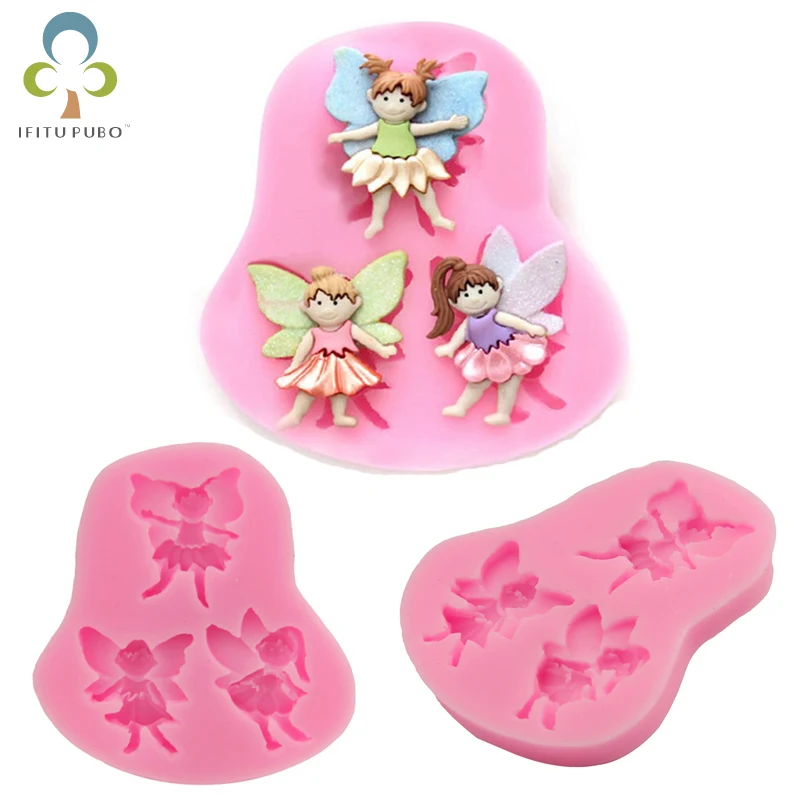 1 шт. силиконовая форма для мыла с ангелом|Формы тортов| |