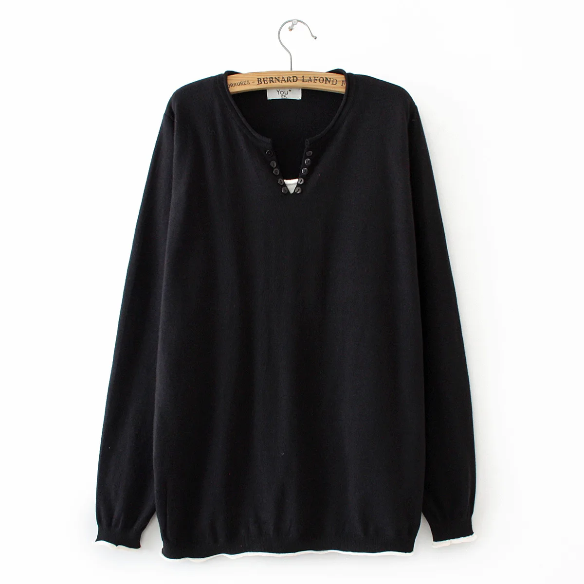 Plus Size Casual Essential Sweaters Women 2019 Autumn Winter Fashion Loose Long Sleeve Knitting Pullovers E1-A9541 | Женская одежда