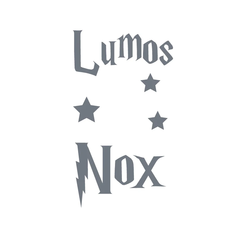 

Лumos Nox наклейки на переключатель света