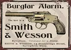 Охранная сигнализация Smith Wesson, металлический жестяной знак 8x12 дюймов, декор для путешествий