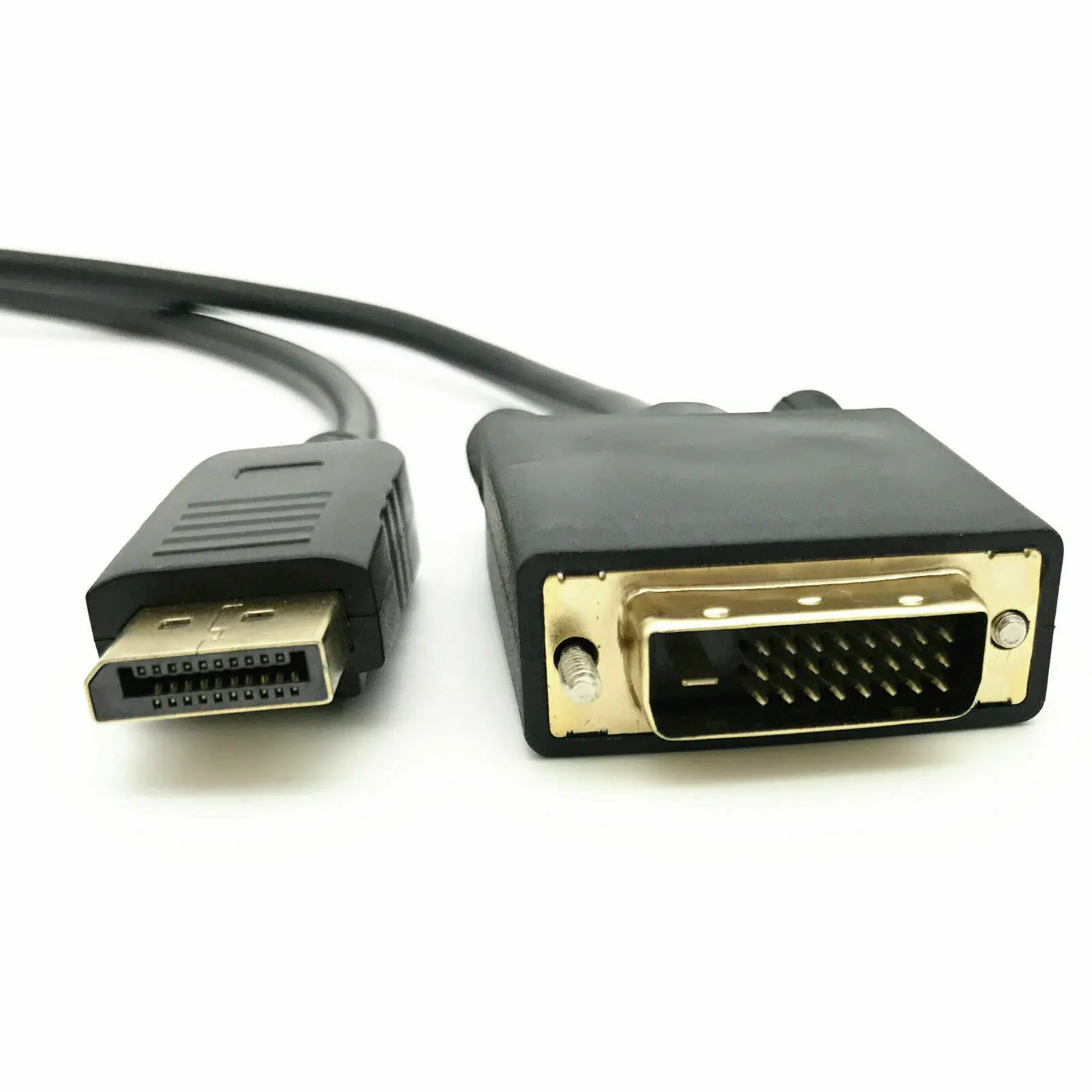 

2 pack 1.8M Gold Plated DisplayPort DP to DVI-D Male Dual Link Cable Adapter 1080p