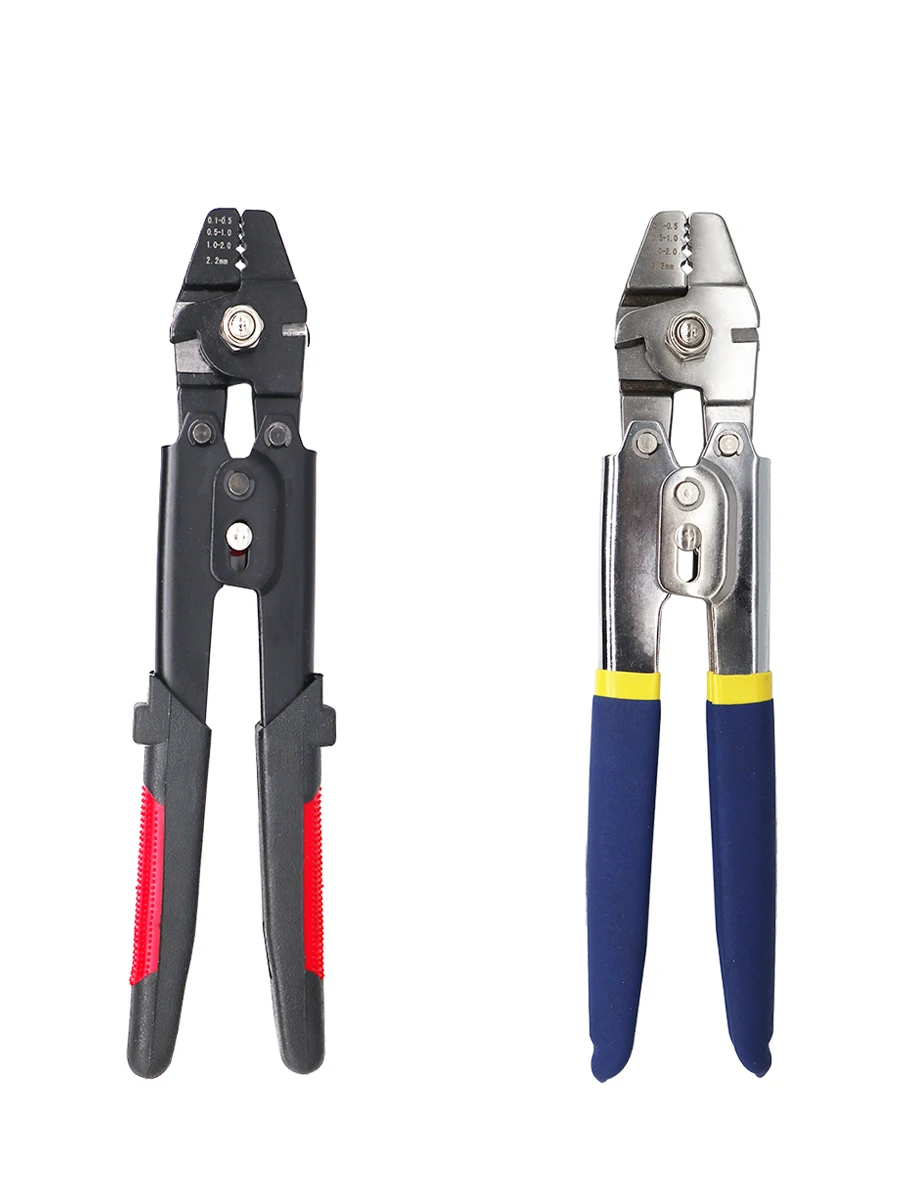 Щипцы для рыбалки из нержавеющей стали инструмент обжима троса с 150 шт. обжимной