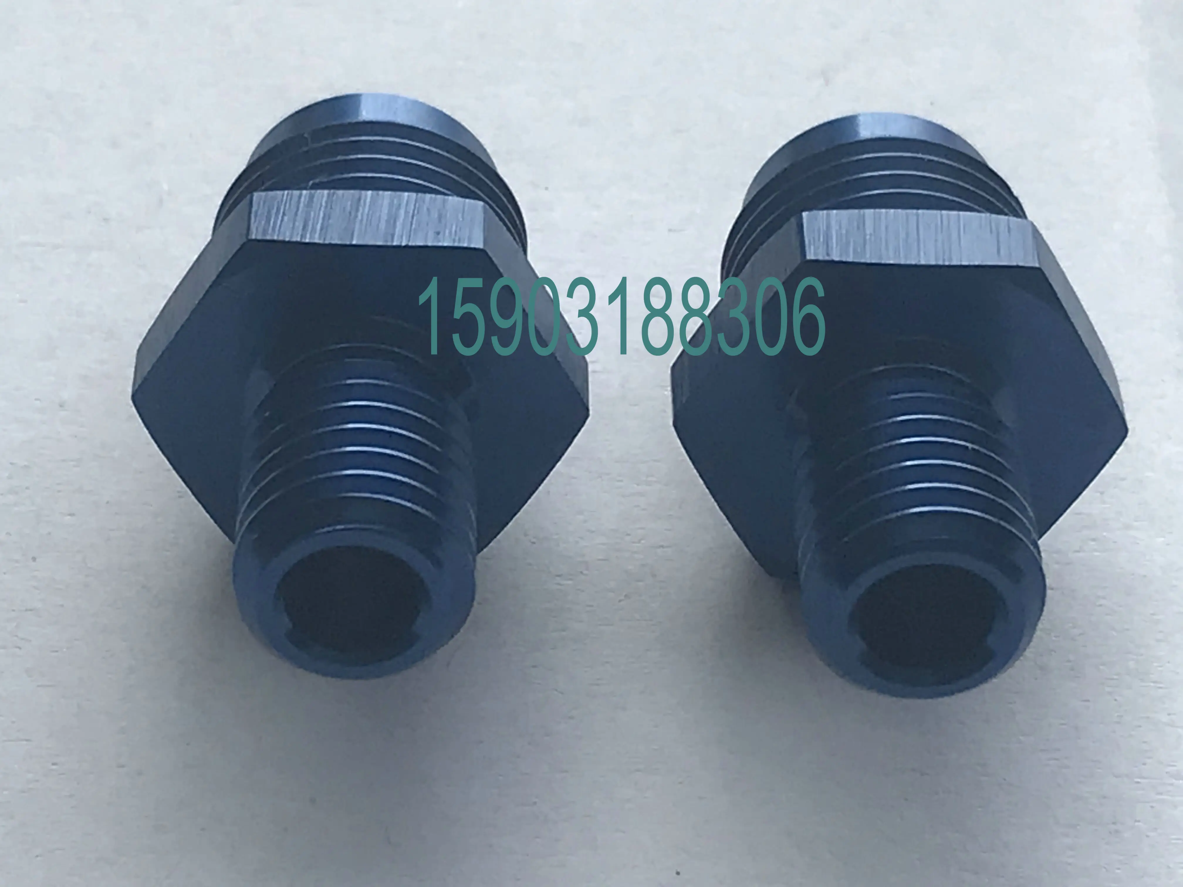 Оригинальный прямой Алюминиевый штекер AN6 к M10 X 1 5 NPT адаптер | Автомобили и
