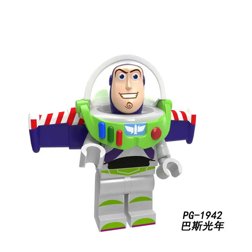 3 Робот disney Toys Story 4 фигурка 5 см детские игрушечные инопланетяне Базз Лайтер строительные блоки детские игрушки для детей - Цвет: 3