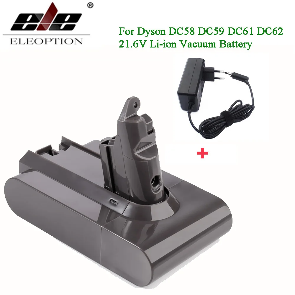 С зарядным устройством 3000 мАч 21,6 в 3,0 литий-ионная батарея для Dyson V6 DC58 DC59 DC61 DC62 SV09 965874-02 Аккумулятор для пылесоса