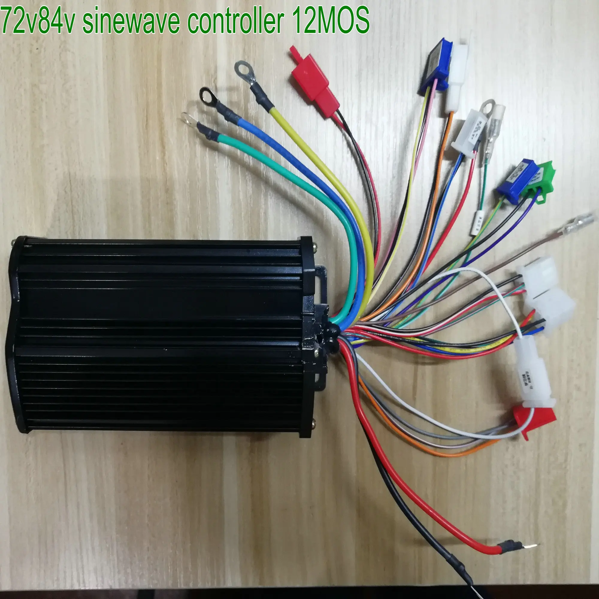 Контроллер двигателя 72V84V450W500W28A BLDC 12 МОП транзисторов с фазовым проводом/Yxt сигнал