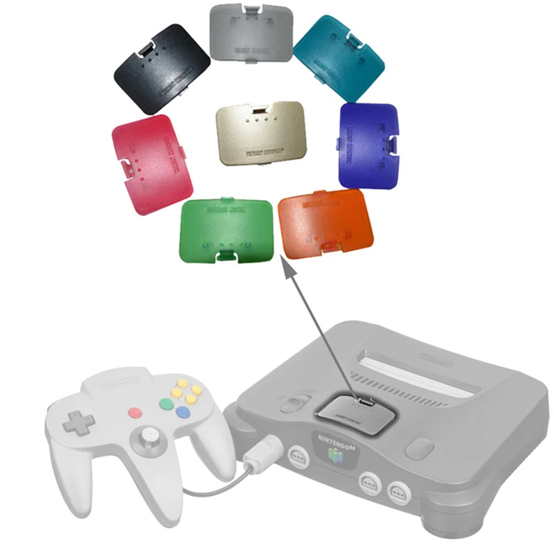 

Nintend 64 Replacement Jumper Kit For N64 ABS Material Memory Expansion Door Cover Part Gaming Accessories
