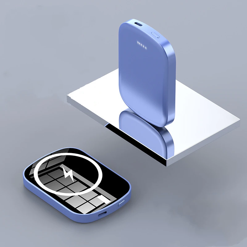 

10000mAh Magnetic Wireless Mini PowerBank Mobile Phone External Auxiliary Battery For iphone12 13 Portable 15W Fast Charger