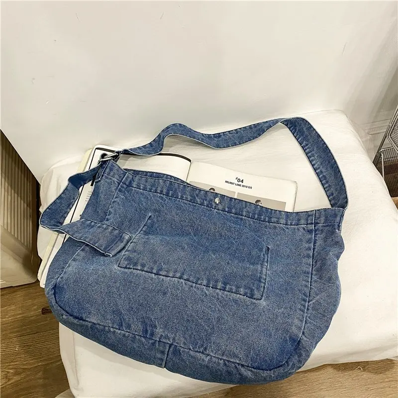 Винтажная джинсовая сумка через плечо bolso bandolera слинг сумки для женщин schoudertas dames