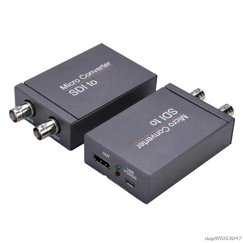 

Free Shipping DC 5V 1080P SDI to HDMI-compatible SDI Converter 3G-SDI/HD-SDI Broadcast Adapter ma28 21 Wholesales