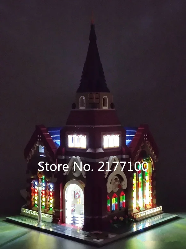 Набор строительных блоков MOC Street View Классическая архитектура союза и церкви