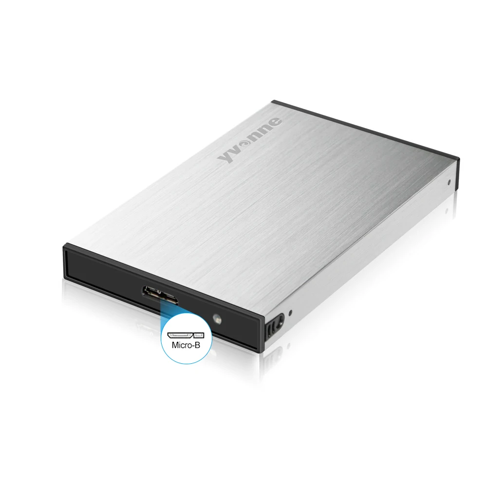 Yvonne HDD корпус 2 5 SATA к USB 3 0 жесткий диск Корпус для SSD коробка Type C 1 внешний