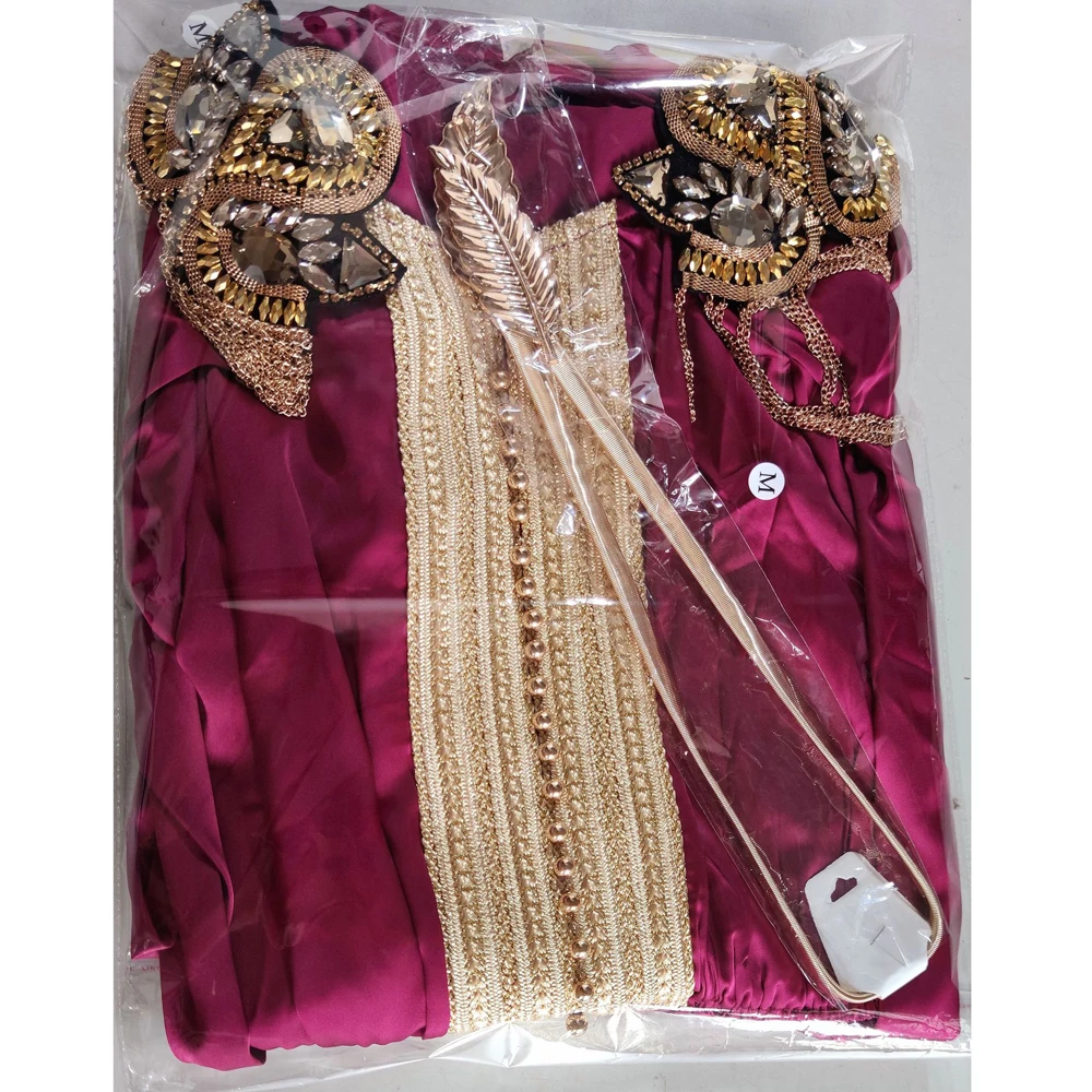 

Abaya Muslim Women Long Dress Tassel Ribbons Shoulder Board Elegant Arab Maxi Robe Ladies Beads Party Evening Dresses Fashion