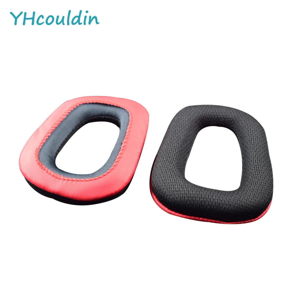 YHcouldin Ear Pads Suitable for Logitech G35 Headphones Soft Leatherette Cushions Breathable Mesh Cloth Replacement Earpads | Электроника