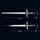 Выдвижной светильник звук крест светильник сабля игрушки световой LaserSword светильник со светодиодной