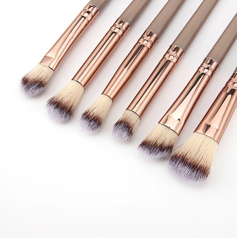 12 шт. макияж для глаз набор мягкая кожаная сумка Профессиональный