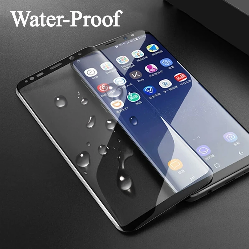 3D закаленное стекло для samsung s8 galaxy s9 plus защита экрана s 8 9 экранный протектор tremp