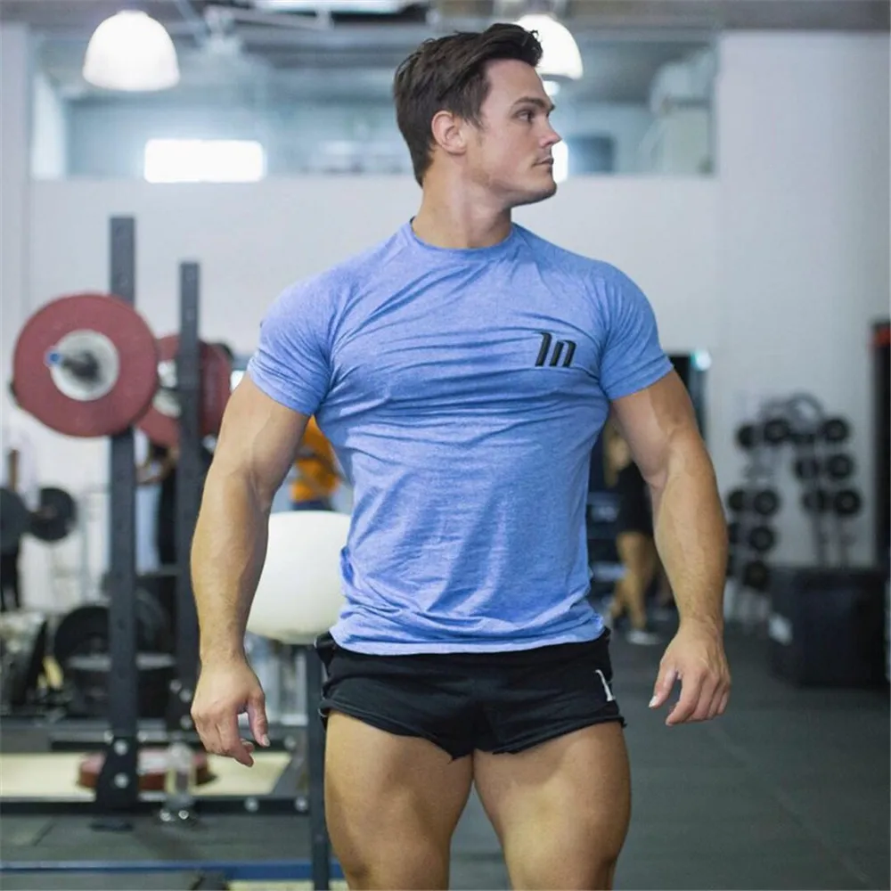 Футболка мужская компрессионная суперэластичная Облегающая рубашка