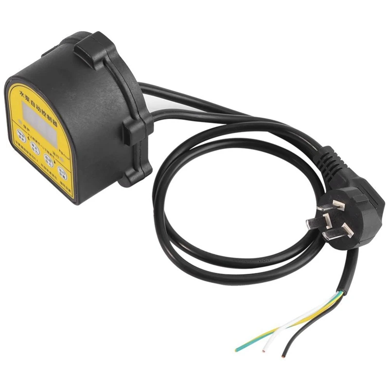 

220V Digital Lcd Display Water Pump Pressure Control Switch Automatic Electronic Pressure Controller Water Pump on Off Switch