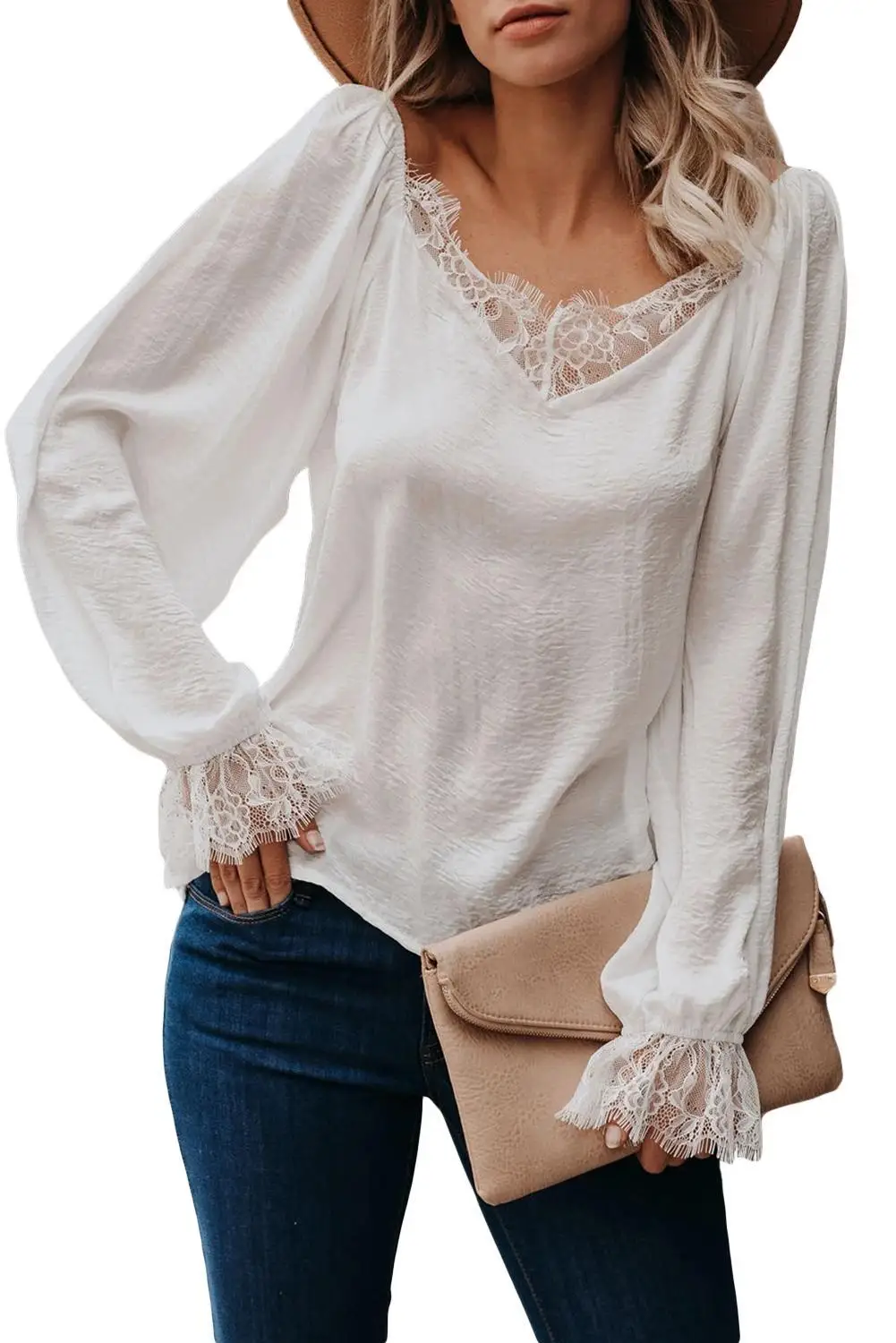 Зеленый/черный/Белый сатин кружевная блузка осенне весенний модный костюм с v