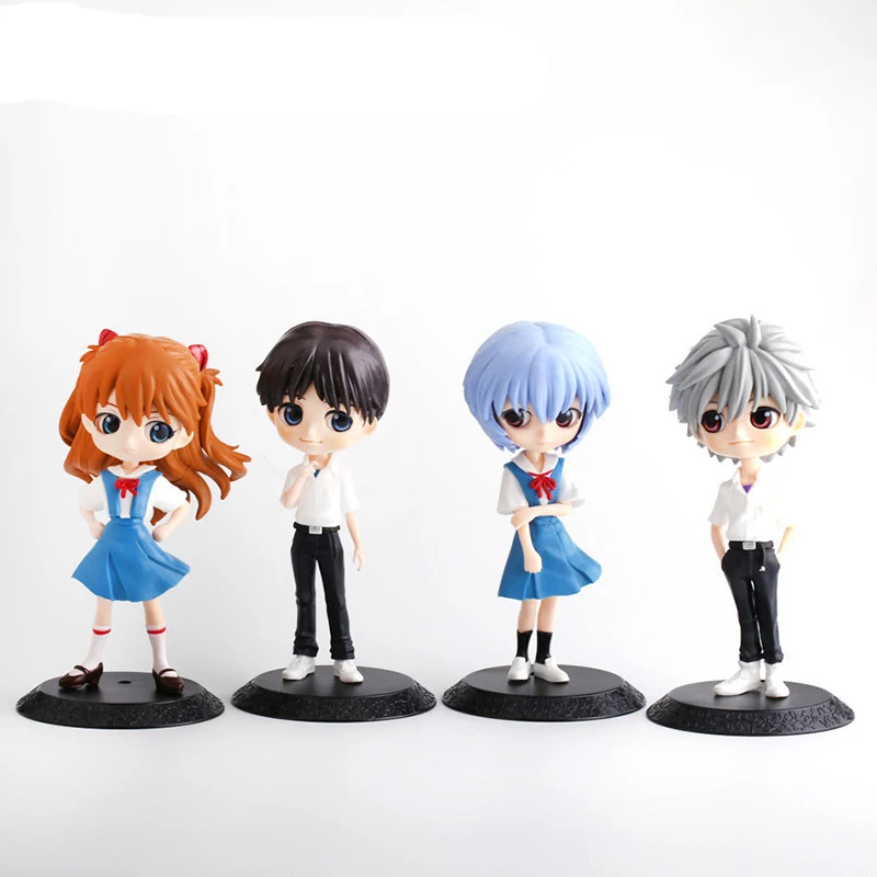 

Аниме-фигурка Ayanami ei для вождения, 15 см, коллекционные украшения, ПВХ модели, игрушки, аниме фигурка, милая мультяшная кукла