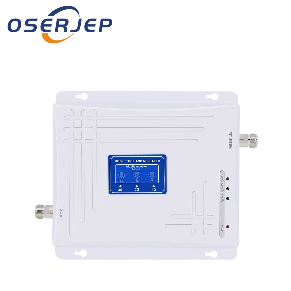 Трехдиапазонный 2g 3g 4g Усилитель GSM WCDMA UMTS LTE сотовый ретранслятор 900 1800 2100 2600 МГц