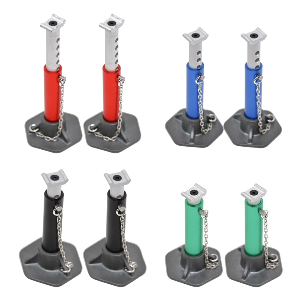 

1:10 RC регулируемый по высоте подъемный домкрат подходит для радиоуправляемого гусеничного автомобиля