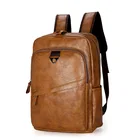 Модный Роскошный мужской рюкзак 2020, водонепроницаемая Дорожная сумка из искусственной кожи, мужской вместительный рюкзак для ноутбука для подростков