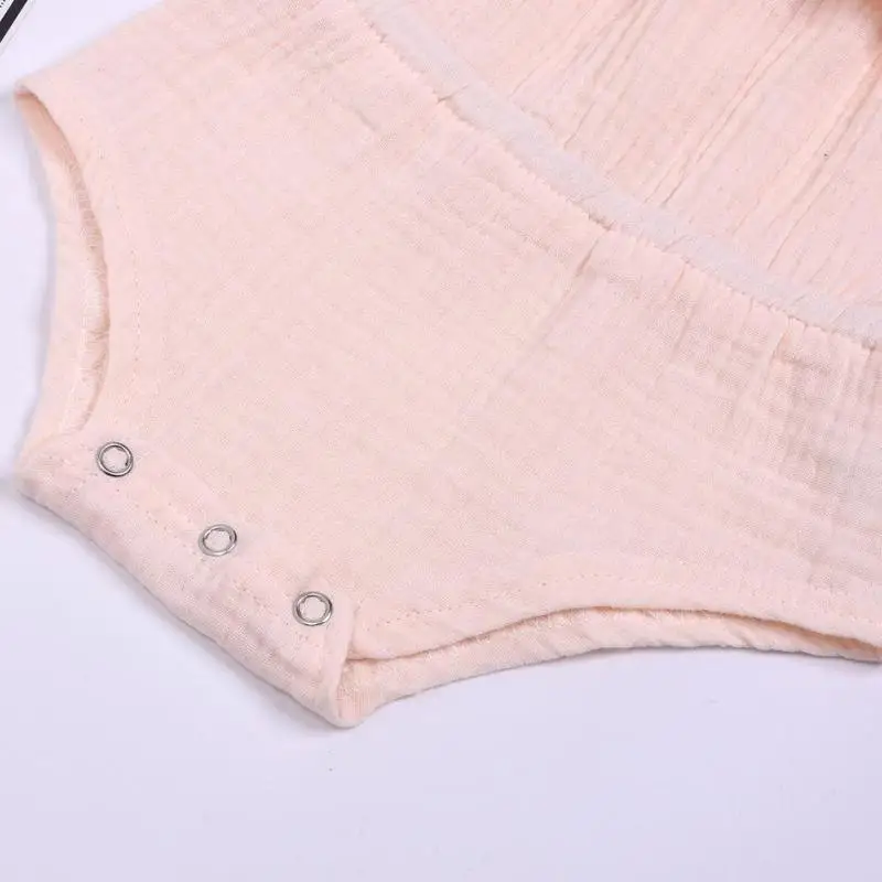 

Korean Baby Newborn Toddler Baby Girls Summer Romper Sleeveless Ruffles Solid Candy Cute Sunsuit Outfit Clothes Jumpsuit For0-2t