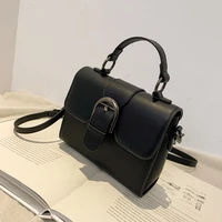 vintage square tote bag 2020 fashion new high quality pu leather womens designer handbag lock shoulder messenger bag purses