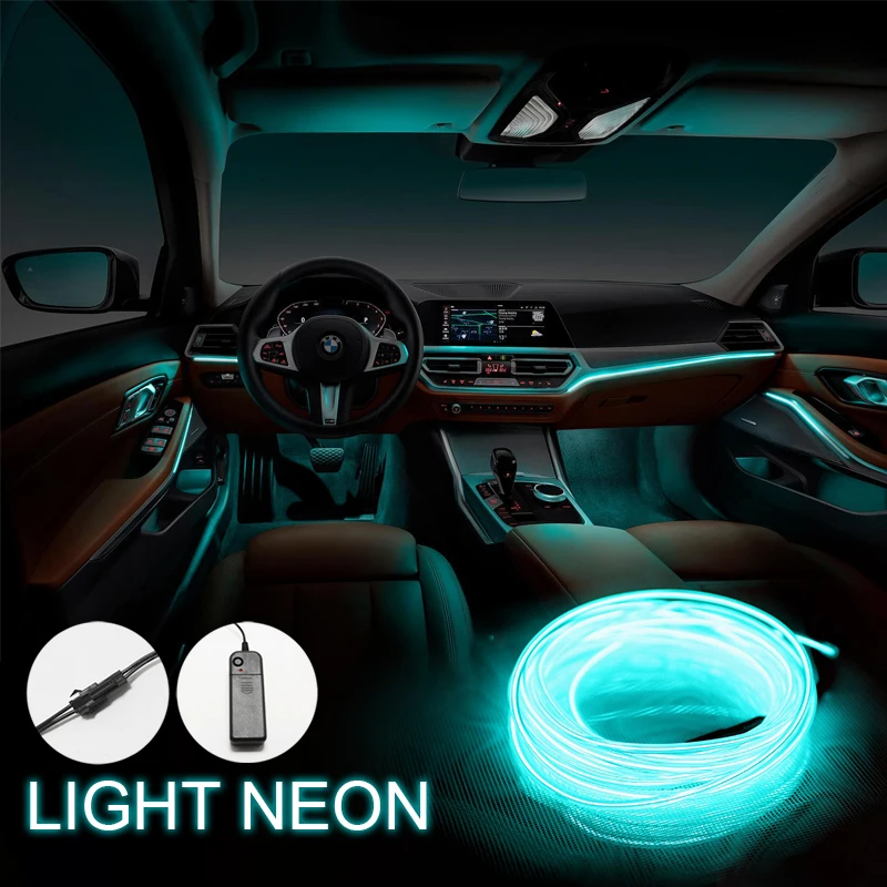 Неосветильник освещение El светодиодный неоновый провод под автомобилем гибкая