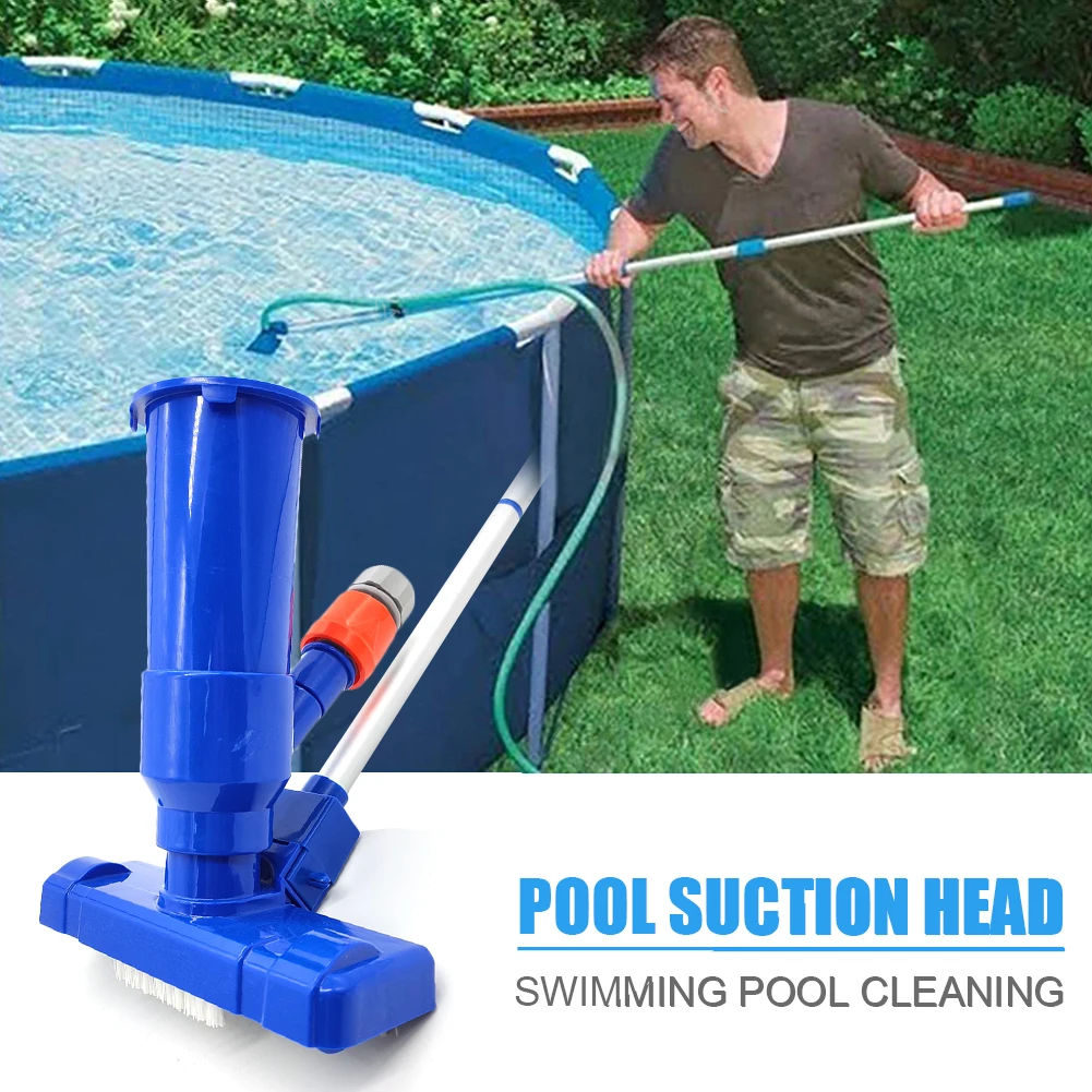 

Pond Fountain SPA Cleaner Brush Swimming Pool Portable Jet Vacuum Suction Head Swimming Portable Outdoor Elements