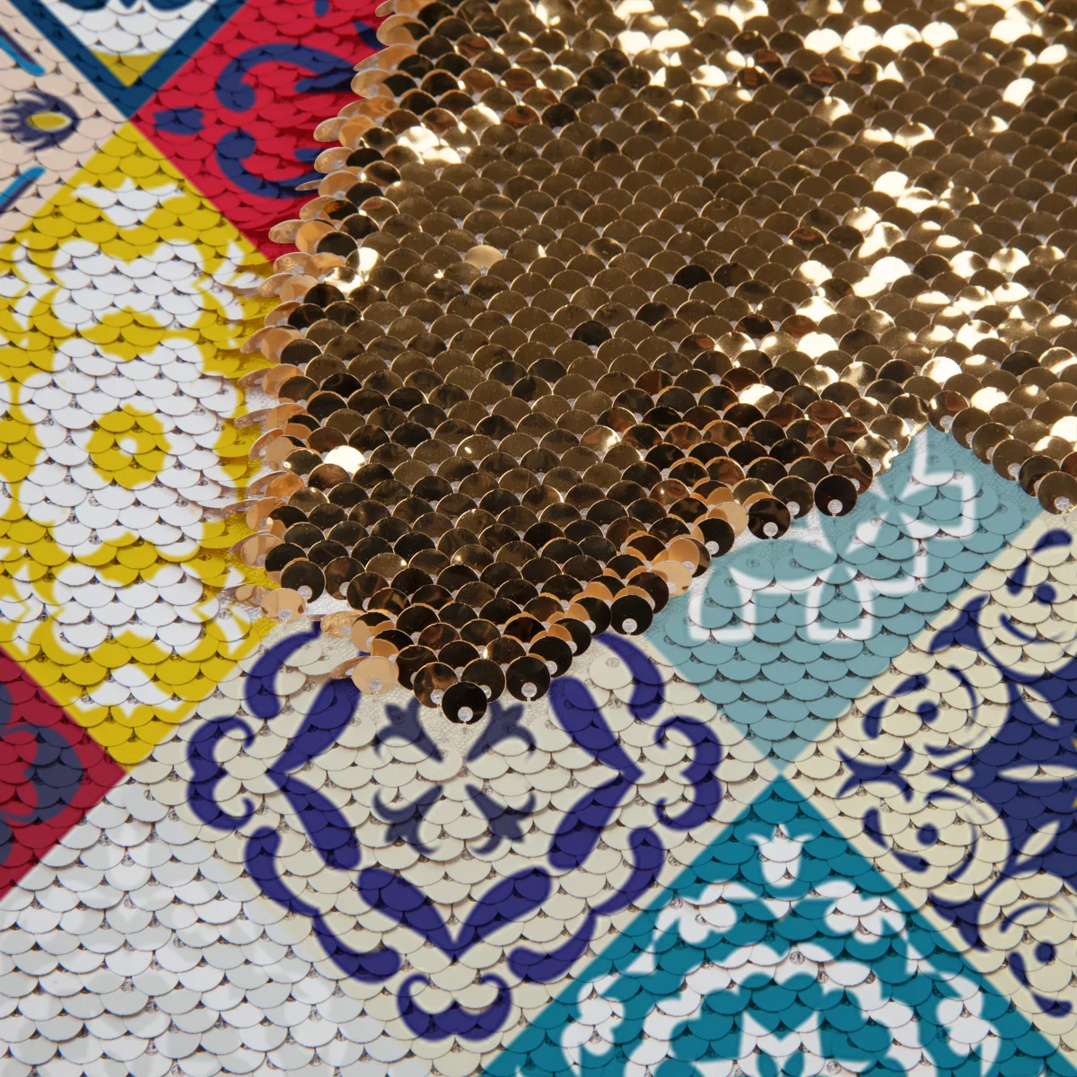 Синяя сумка на плечо с мультиклетчатым узором сумки одно блестками для женщин