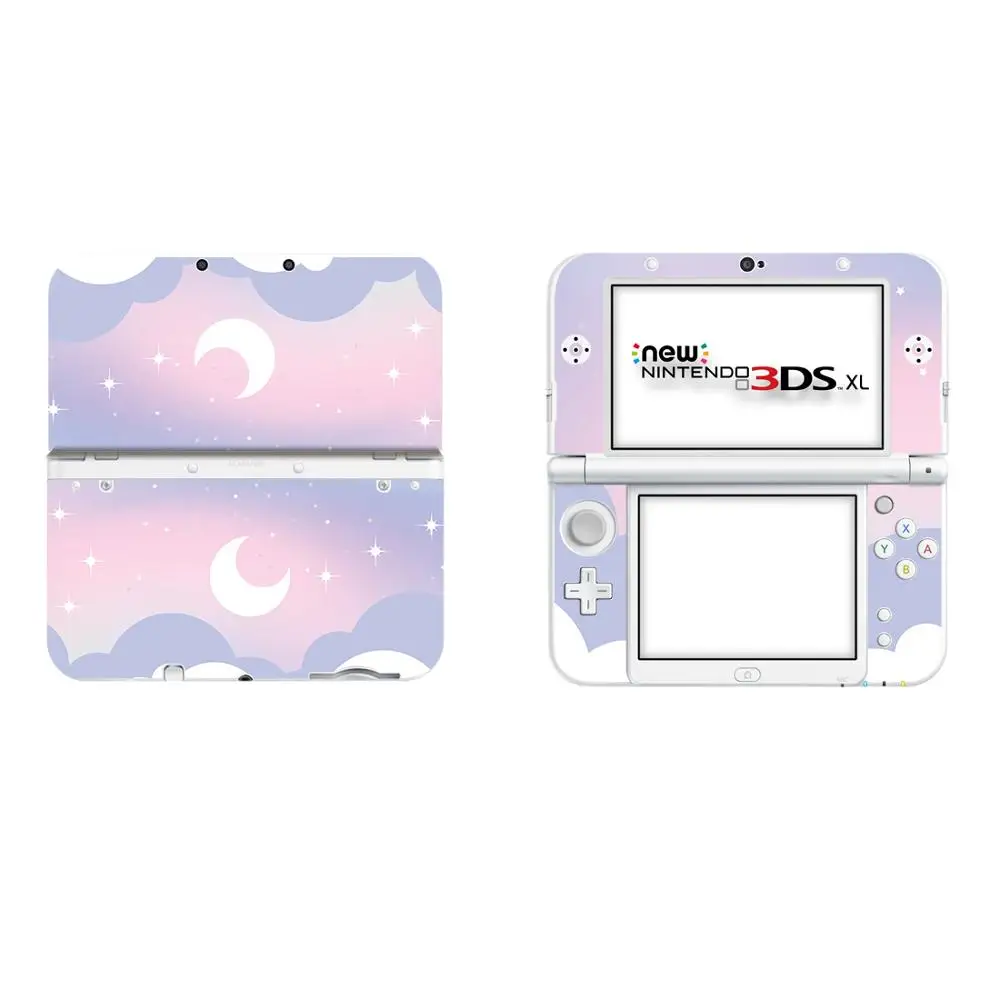 Наклейка-скин Starry Sky Cloud Full Cover Decal для NEW 3DS XL LL Виниловый защитник.