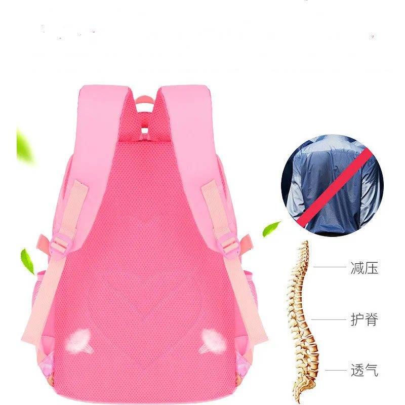 Cute Princess Children School Bags girls Orthopedic school backpack kids schoolbag Waterproof Backpack Teenager Mochila Infantil