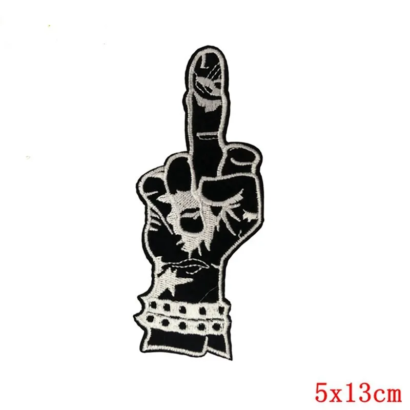 1 шт. патчи с черепом в стиле панк байкерские рок недорогие вышитые мотоциклетные