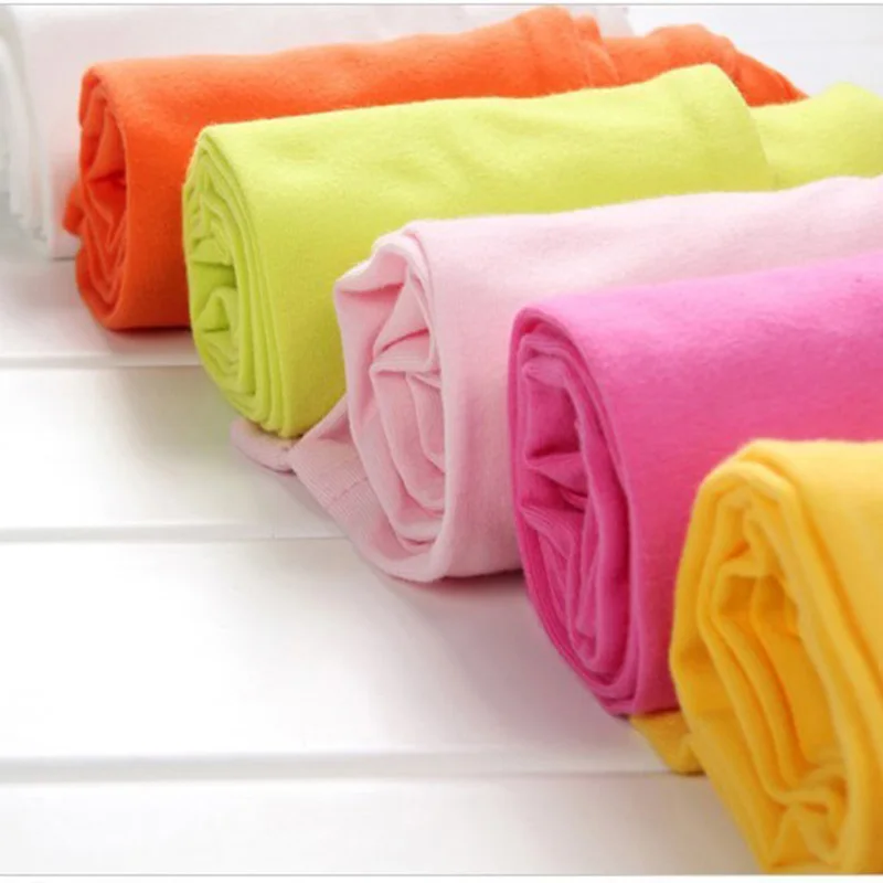 Летние леггинсы из модала и хлопка для девочек штаны до колен детские