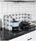 Горячая перегородка для газовой плиты, пластина из фольги, защитный экран для плиты, алюминиевый водонепроницаемый прибор для приготовления пищи, складной домашний кухонный прибор