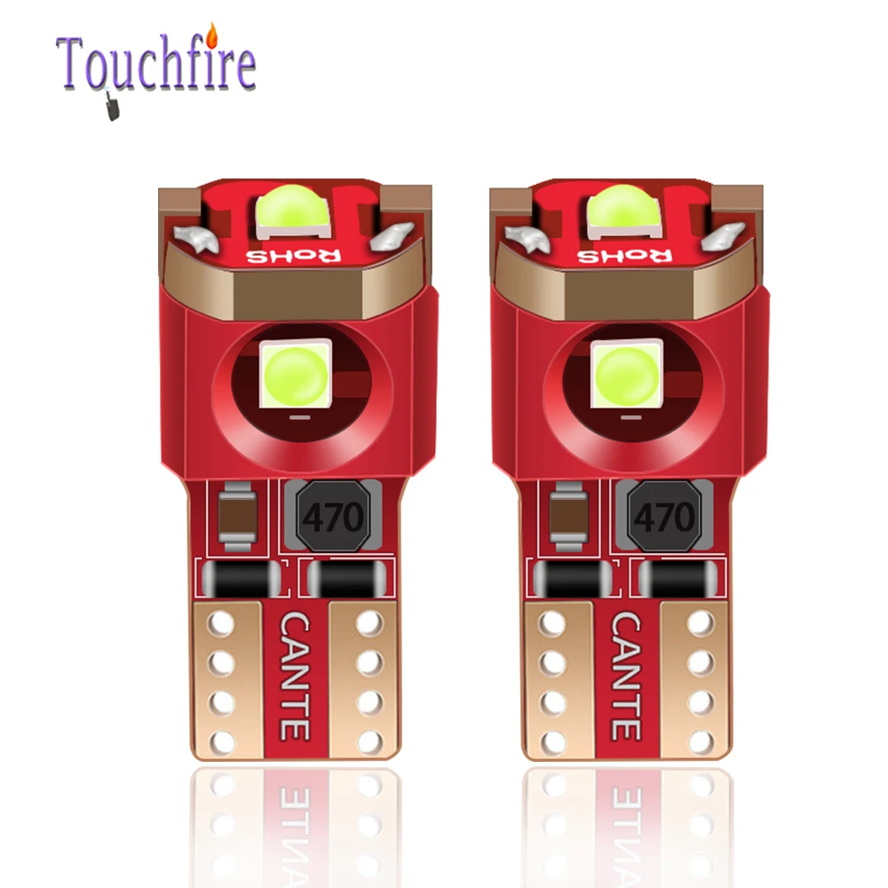 4 шт. T10 W5W 3LED Chip 3030SMD 168 194 автомобильный парковочный источник света Canbus без ошибок