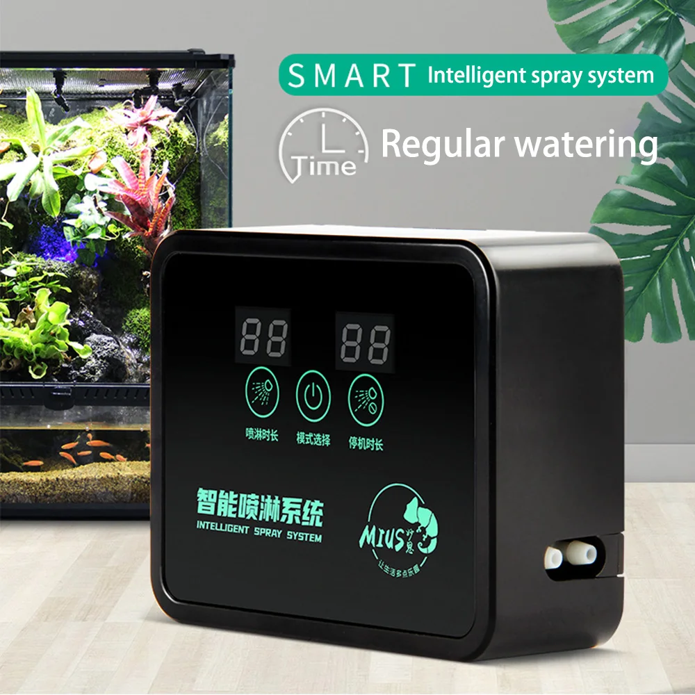 

Intelligent Automatic Watering System For Garden Spray Irrigation System Timed Aquarium Spray Landscaping Irrigation Equipment