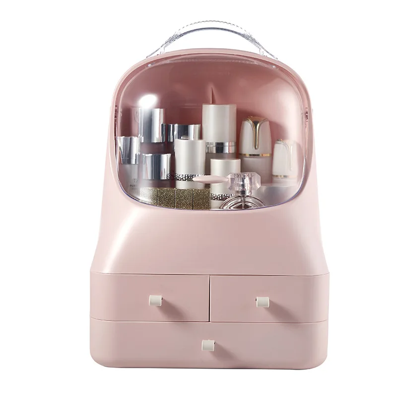 New penguin pink Новинка, косметичка, чехол для макияжа, профессиональный органайзер для путешествий, для женщин, для макияжа, большая емкость, для ванной, Прямая поставка, Fornecedores - Цвет: New penguin pink