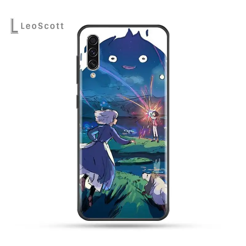 

Studio Ghibli Howl's Moving Phone Case For Samsung Galaxy M10 20 30 A 40 50 70 71 6S A2 A6 A9 2018 J7 CORE PLUS STAR S10 5G C8