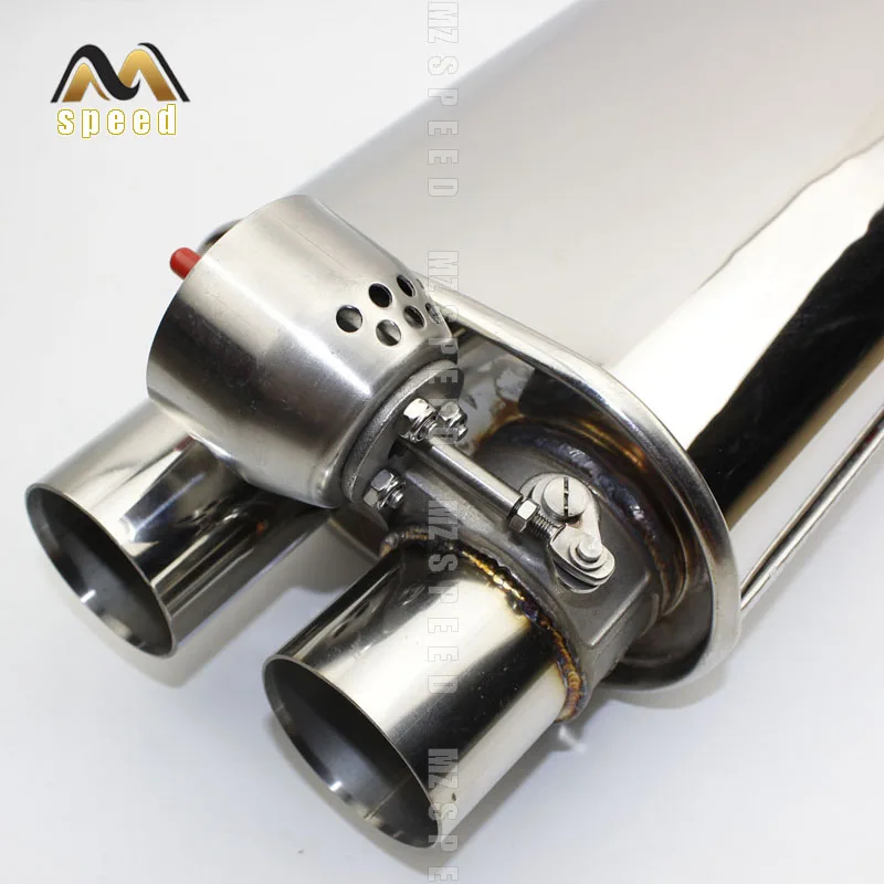 Автомобильные аксессуары глушитель выхлопной трубы из нержавеющей стали клапан