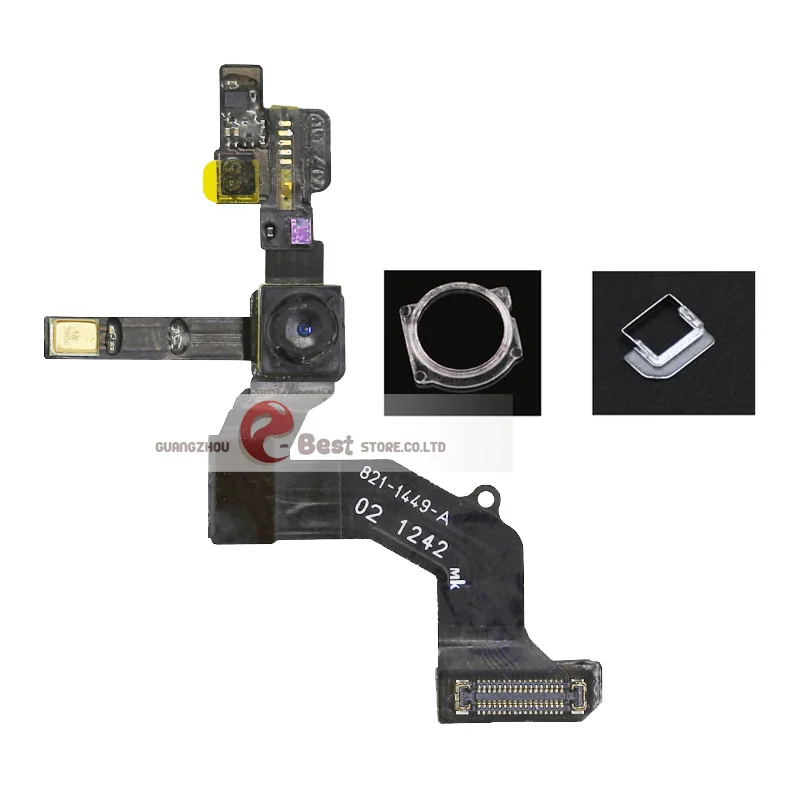 For 5G Высокое качество фронтальная камера кольцо держатель для iPhone 5 5S 5C 6S 6 Plus фронтальная камера объектив правый датчик приближения гибкий кабель - Цвет: For 5G
