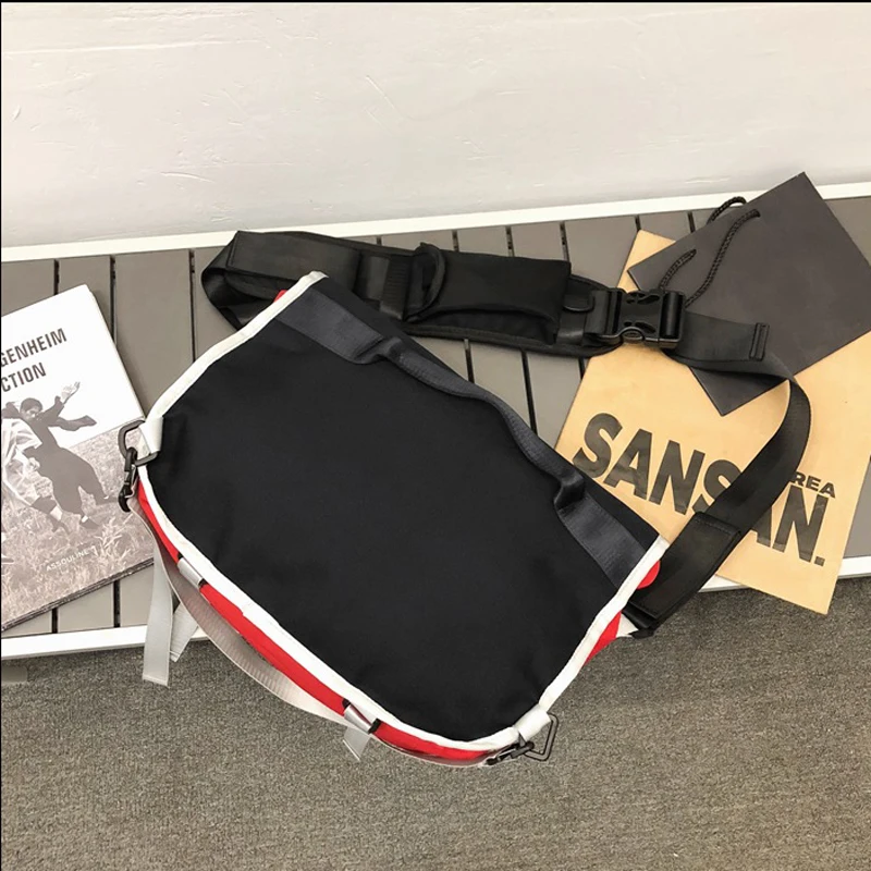 

Oxford Cloth Waterproof Messenger Bag men's New Korean Fashion Casual Shoulder Bag Function Large Capacity Messenger Bags