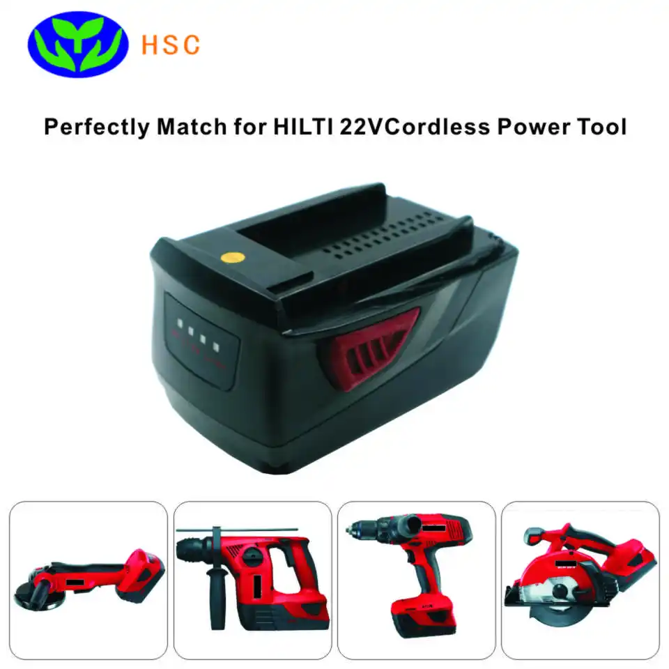 3.0Ah 18650 Батарейный блок 6S2P Hil21.6A литий-ионный аккумулятор 21,6 V Замена для Hilti 2183182 2136395 2183185 батарейный блок 22V