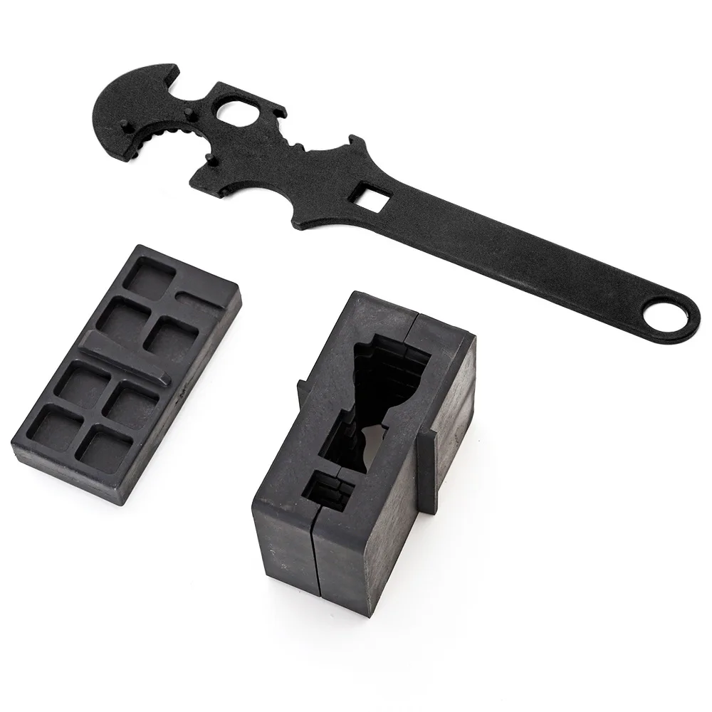 

M4/M16 AR15 Gun Smith Tools Srt Rifle Gun Repair Smithing Tool Vise Block Upper Lower Receiver Armorer Wrench Kit