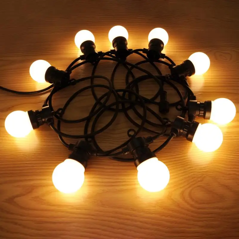 

Decoration Light Patio String Light Christmas Globe Festoon Bulb Fairy String Light Outdoor Party Garden Wedding Decorative